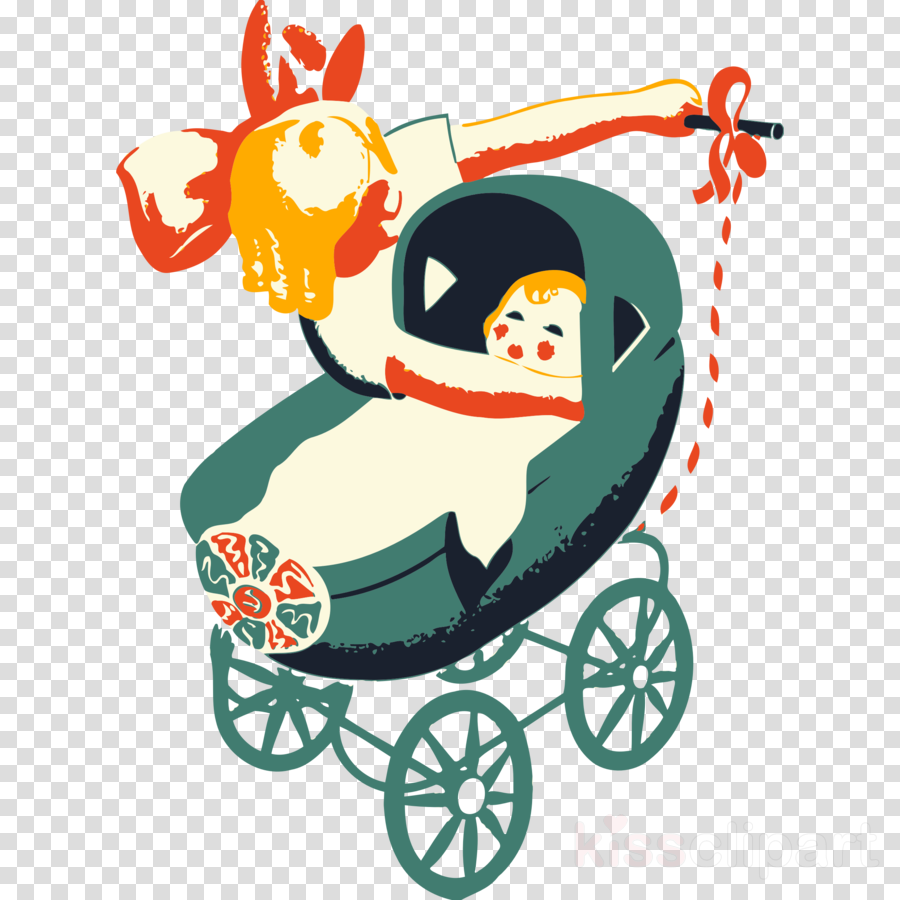 Vintage Doll Poster Clipart Doll Stroller Poster - Posterazzi Poster Doll Parade C1940 Nposter Advertising (900x900), Png Download