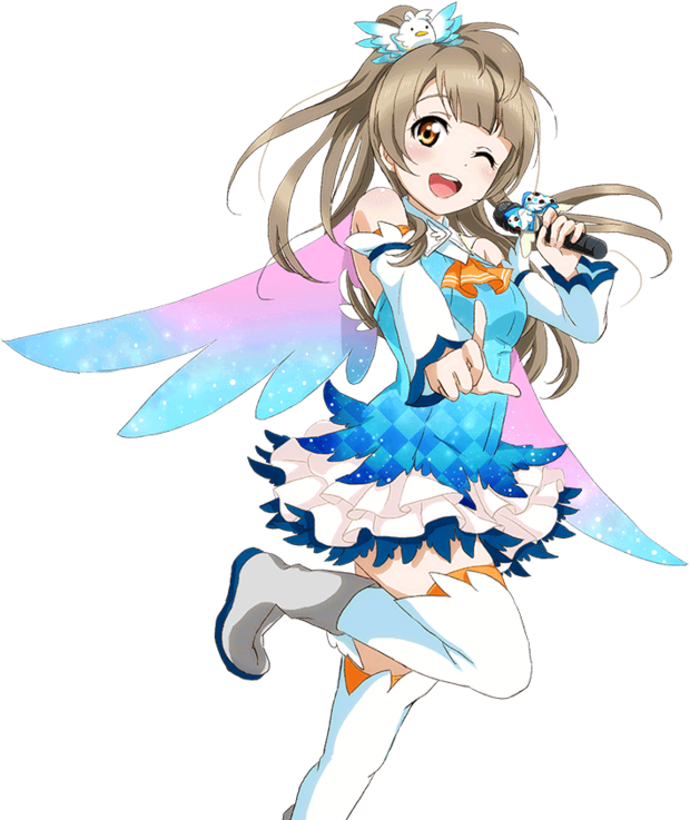 Kotori Kotoriminami Lovelive Anime Freetoedit - Love Live Kotori Transparent (620x737), Png Download