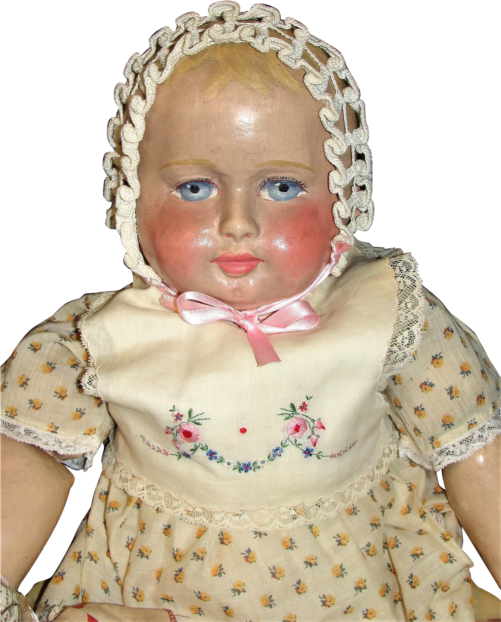 Remarkable Antique 22' Martha Chase Doll - Girl (2048x2048), Png Download
