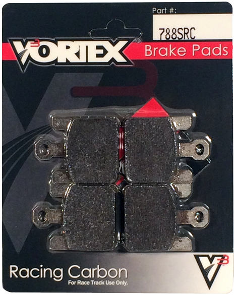 Vortex Brake Pads - Vortex 700src Src Superbike Racing Carbon Performance (600x650), Png Download