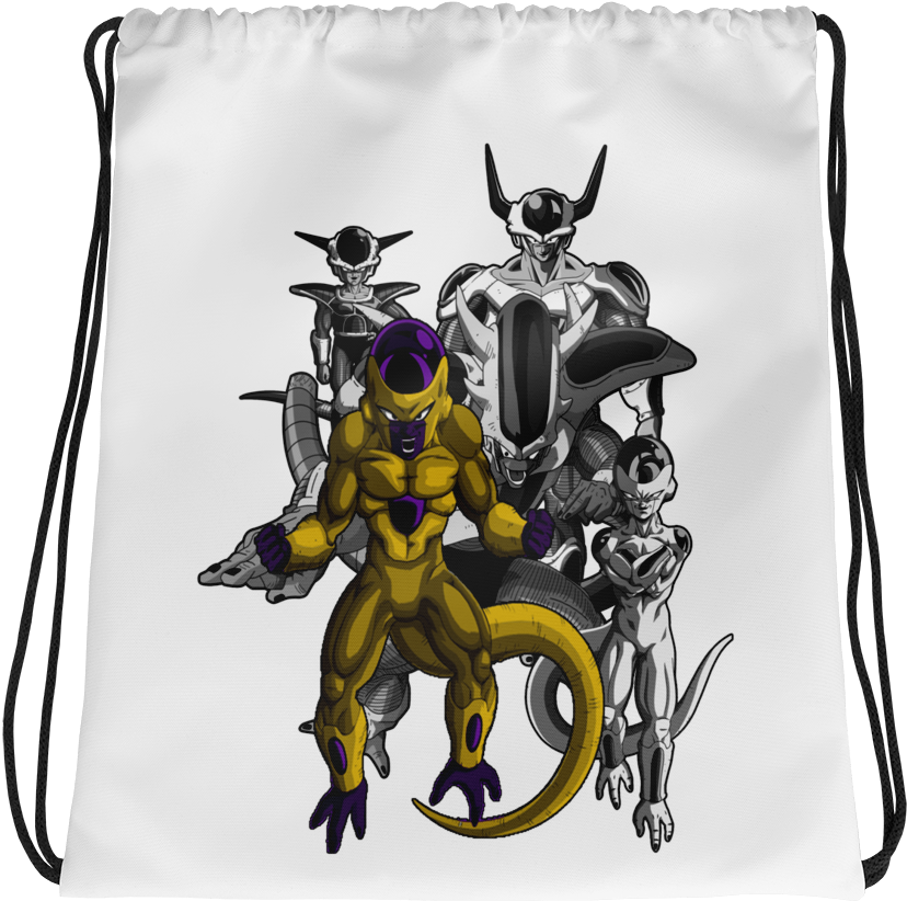 Frieza Drawstring Bag - Drawstring Bag (1000x1000), Png Download
