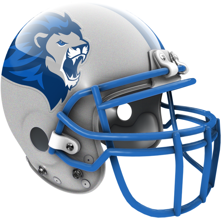 Lionshelmet-1 - Football Helmet With Spartan Logo (1000x800), Png Download