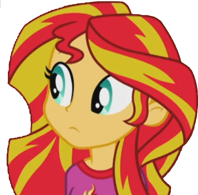 Equestria Girls, Rainbow Rocks, Safe, Sunset Shimmer - Mlp Sunset Shimmer Equestria Girl (669x669), Png Download