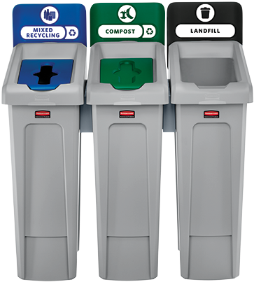 Slim Jim Recycling Station (940x440), Png Download