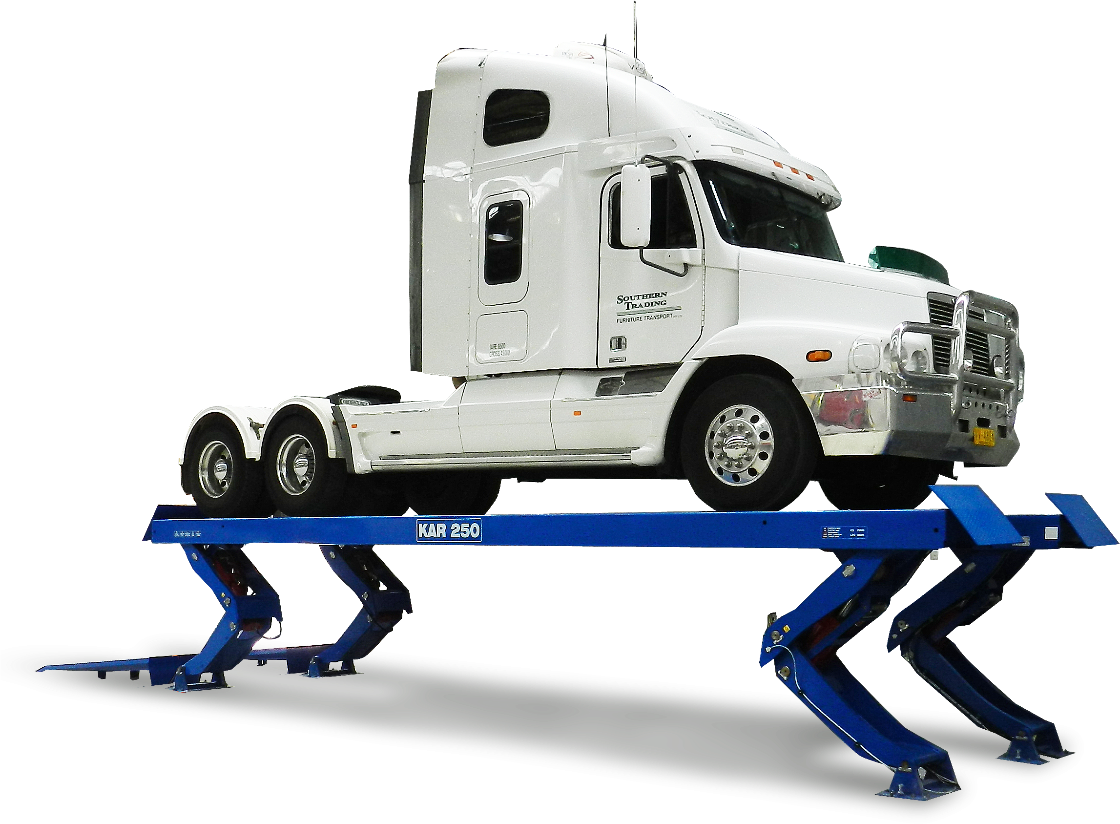 Trailer Truck (2362x1890), Png Download