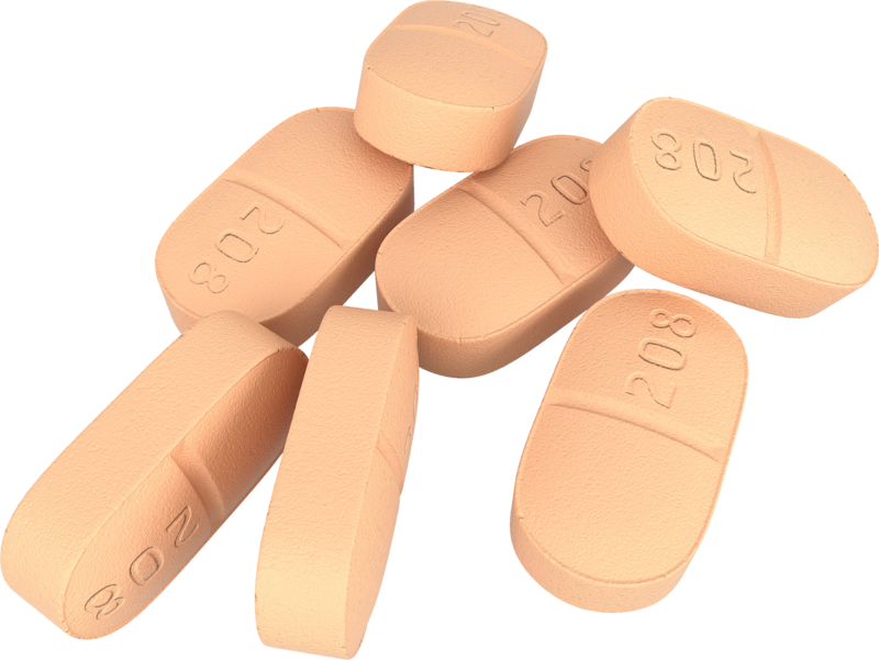 Pills Png, Download Png Image With Transparent Background, - Orange Pill Png (800x601), Png Download