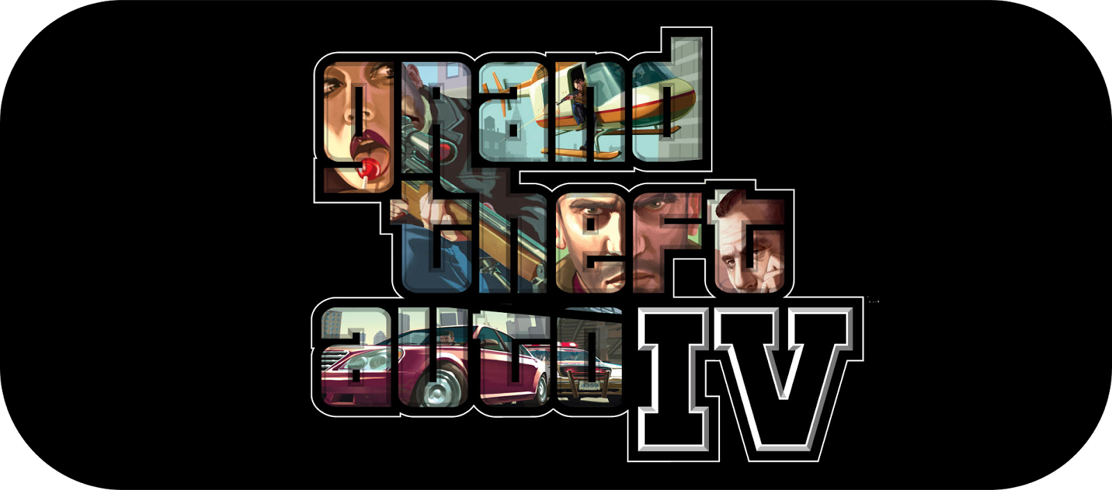Grand Theft Auto Iv É O Quarto Jogo Da Mais Famosa - Gta 4 Hd (1600x705), Png Download