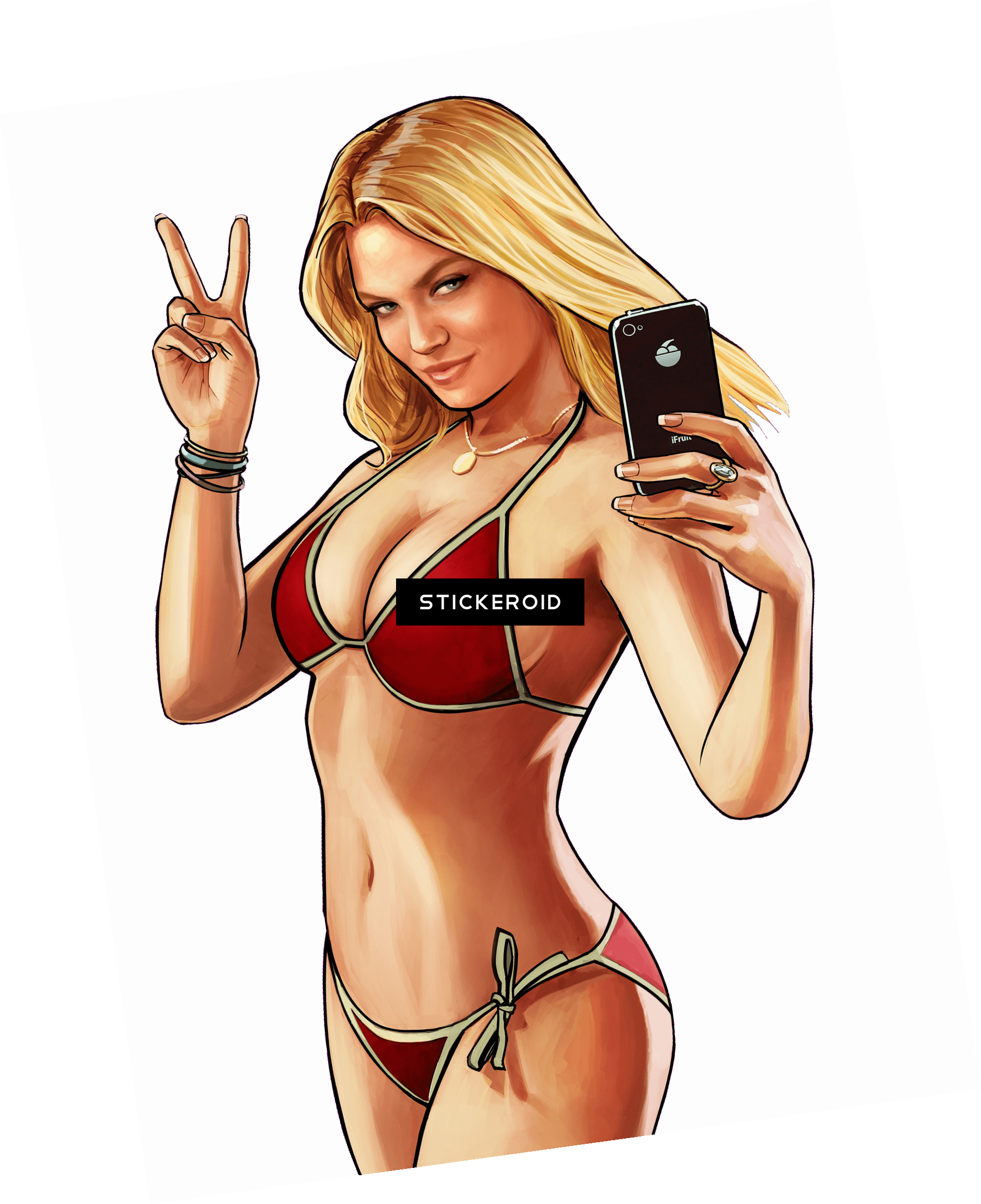 Gta Girl - Grand Theft Auto V Strategy Guide & Game Walkthrough (1875x2302), Png Download