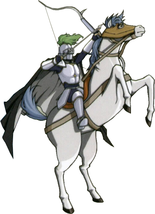 Horseman - Paladin Fire Emblem Sprite (510x701), Png Download