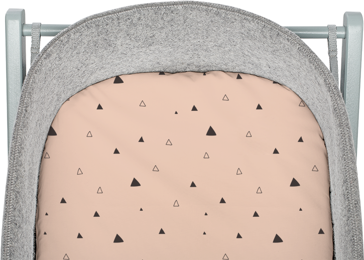 Pink Peony - Infant Bed (724x610), Png Download