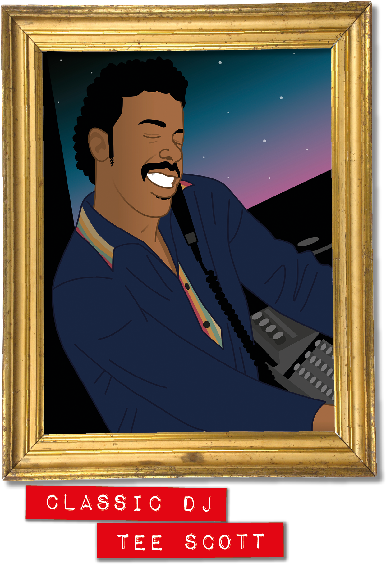 Disc Jockey (1279x1864), Png Download