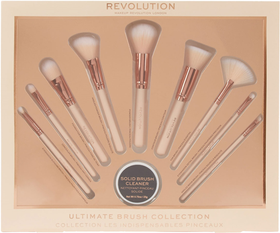 Revolution Makeup Brushes (600x600), Png Download