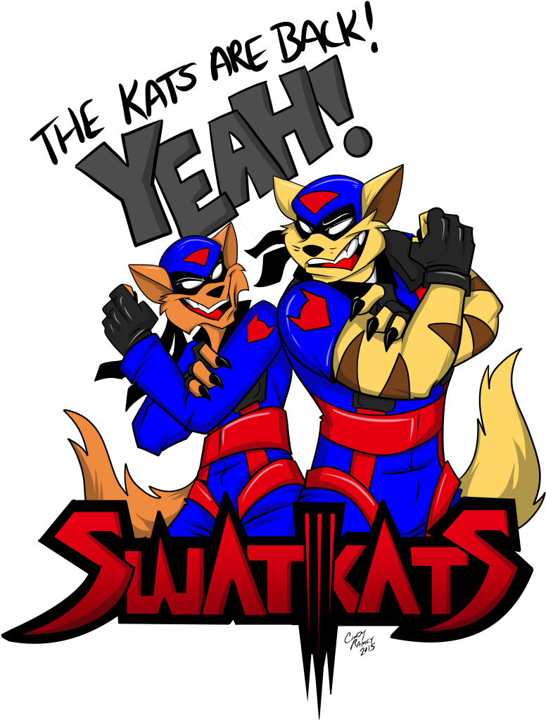 “there Is 10 More Days Left Of The Swat Kats Kickstarter - Sweatshirt (792x1068), Png Download