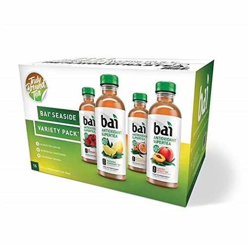 Auction - Bai Supertea Variety Pack (18 Fl. Oz. Bottles, 15 Pk.) (1000x1000), Png Download