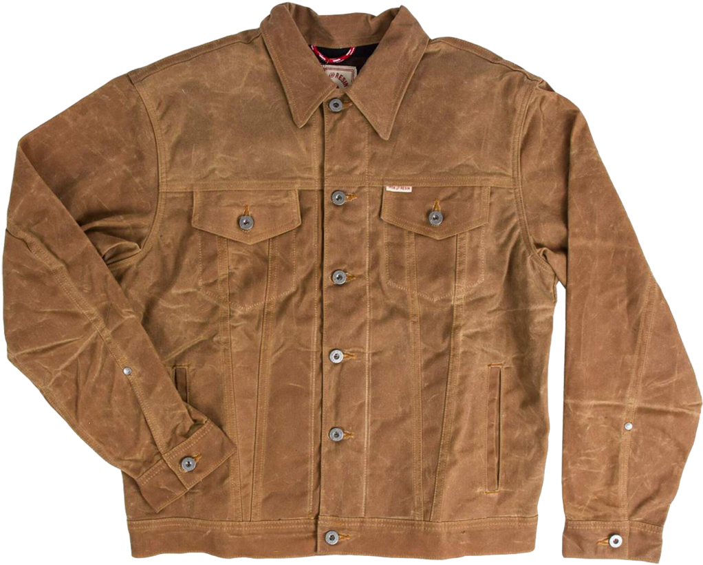 Scout Jacket - Brushed Brown - Iron And Resin Scout Jacket (1088x1170), Png Download