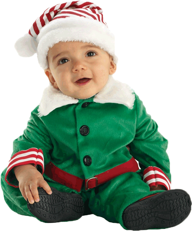 Elf Costume Toddler (669x800), Png Download