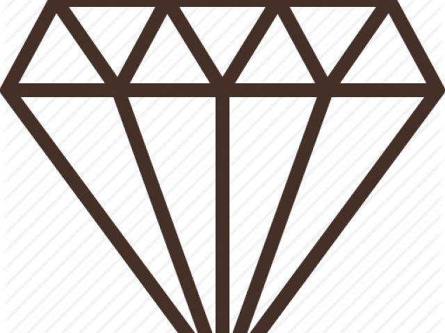 Color Pages Of Diamonds (640x480), Png Download