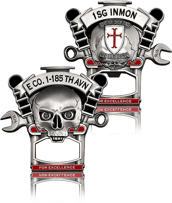 E Co 1-185th Ahb - Bill Inmon (728x728), Png Download