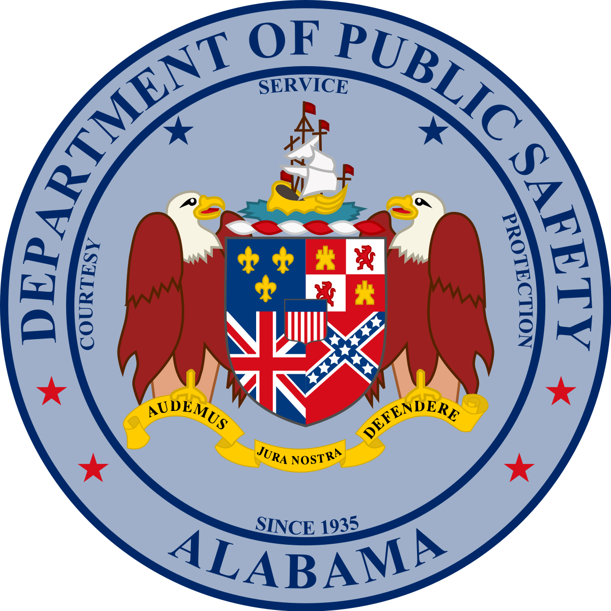 Alabama State Police Logo (1200x1200), Png Download