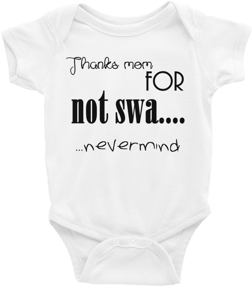 Thanks Mom Onesie - Product (1000x1000), Png Download