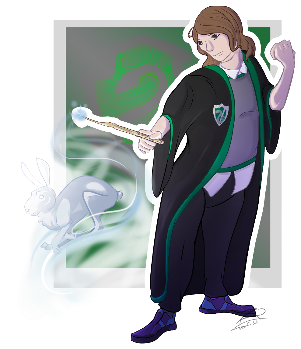 Me And My Patronus - Patronus (1000x1175), Png Download