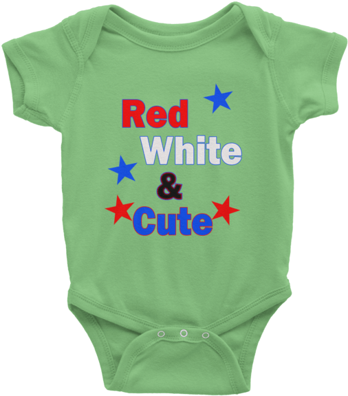 Red White And Cute Green Onesie, Fourth Of July, Independance - Thwomp - Onesie - Super Mario (600x600), Png Download