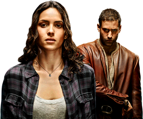 Emerald City Cast - Adria Arjona (960x500), Png Download