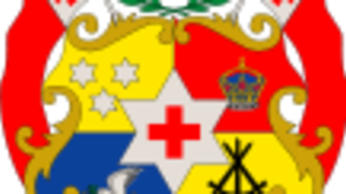 Tongan Coat Of Arms (1200x675), Png Download