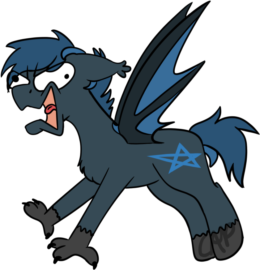 Captainbrowniebite, Catbathorse, Hippogriff, Majestic - Artist (874x914), Png Download