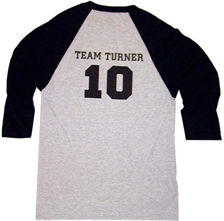 Josh Turner 2010 Ash And Black Baseball Jersey - Long-sleeved T-shirt (800x800), Png Download