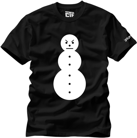 Snowman T-shirt - Young Jeezy Snowman Jersey (600x600), Png Download