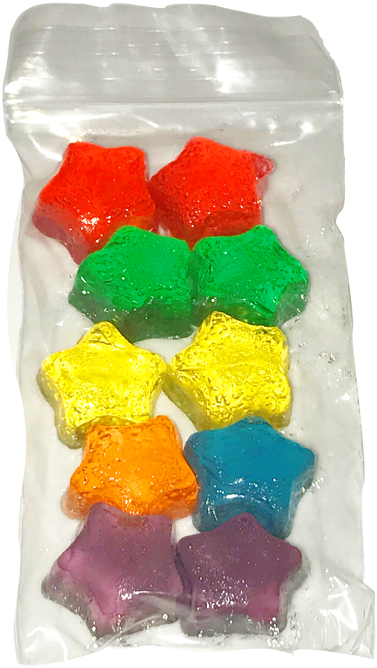 Twinkle Star Gummies - Jar (702x1024), Png Download