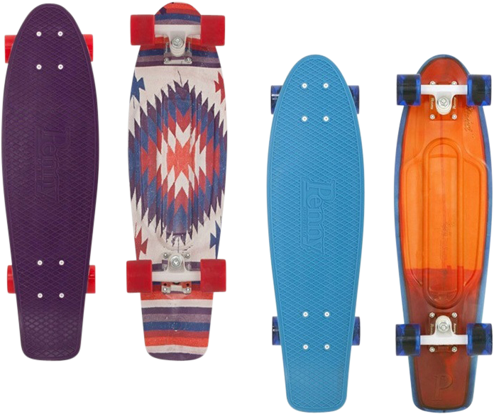 Penny Skateboard (794x622), Png Download