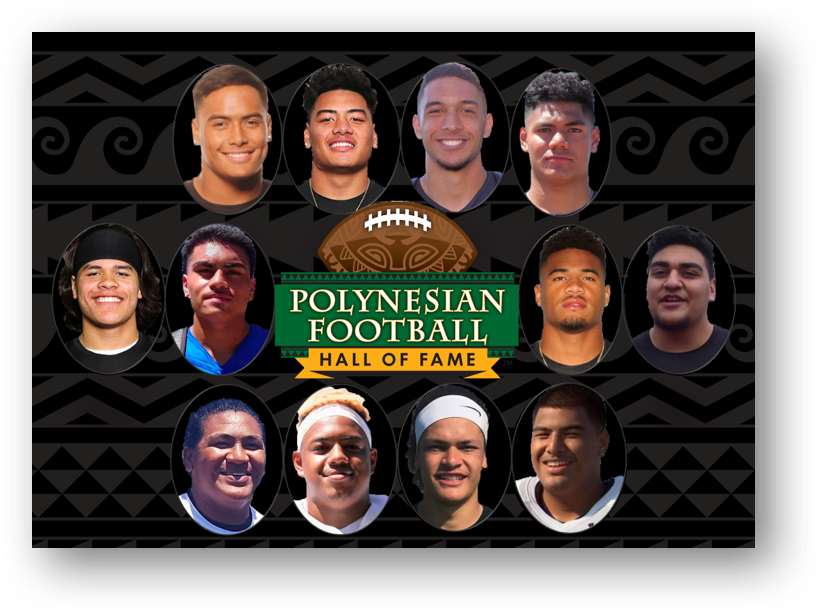 Honolulu, Hi The Polynesian Football Hall Of Fame Announced - Polynesian Football Hall Of Fame (820x613), Png Download