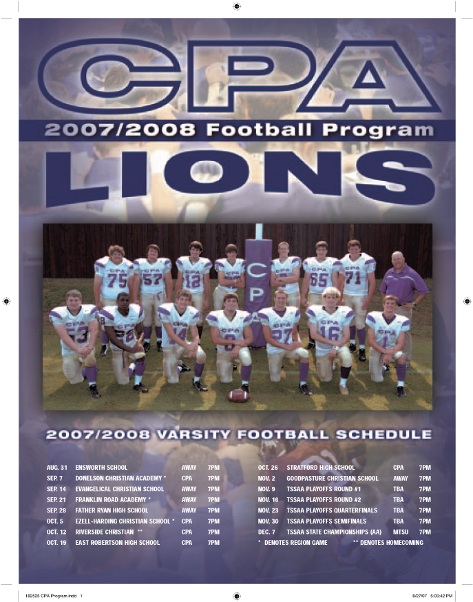 Football Program Template Free Sports Roster Template - Sports (700x887), Png Download