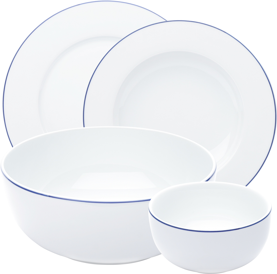 Dinner Set Png (1000x1000), Png Download