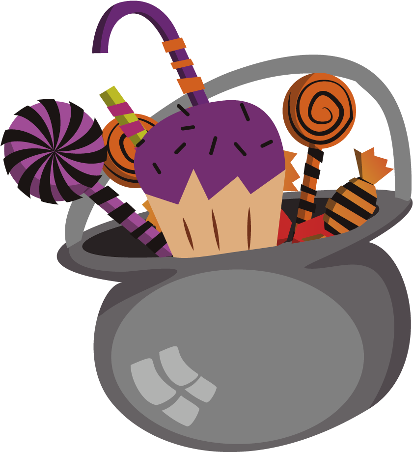 Halloween Scene Clipart At Getdrawings - Halloween (898x969), Png Download