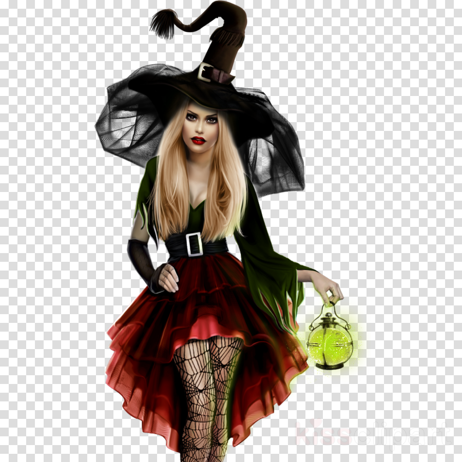 Sexy Halloween Png Clipart Witchcraft Clip Art - Boszorkány Png (900x900), Png Download