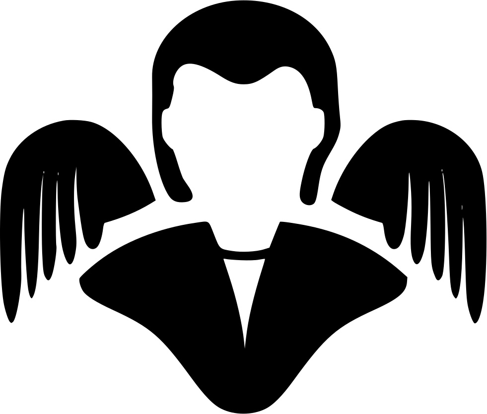 Angel Face User Smiley Wing Comments - Icon (981x834), Png Download