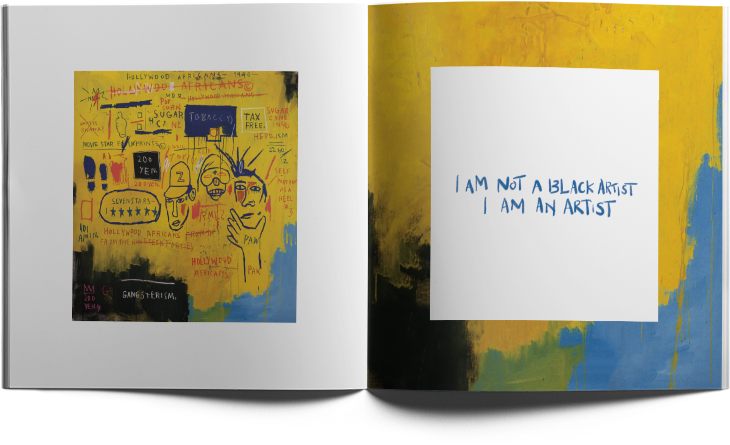 Basquiat Spread 8 No Background (730x445), Png Download