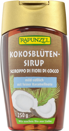 Order Online - Rapunzel Organic Coconut Blossom Syrup, 250g (600x600), Png Download