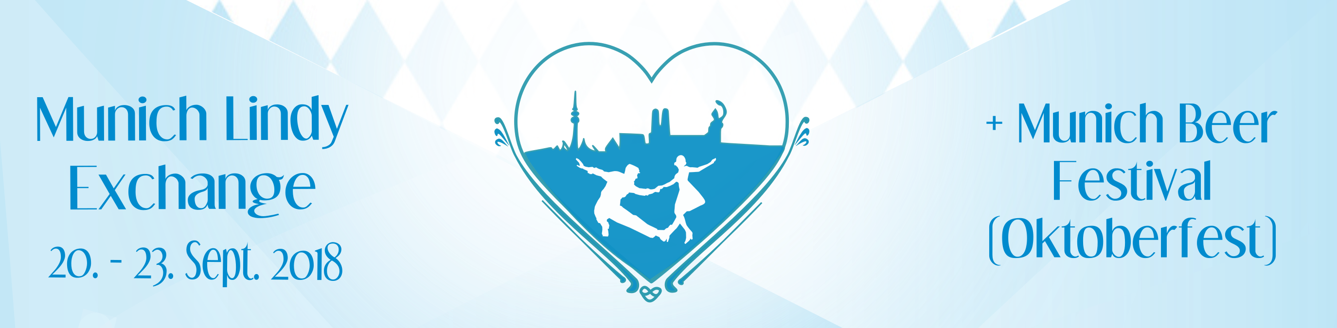 16th Munich Lindy Exchange September 20 - Lindy Exchange (2749x675), Png Download