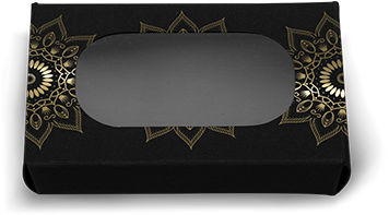 Cakesiclefor1 Black Mandala (600x600), Png Download