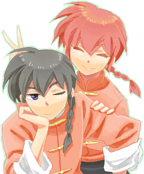 37 Images About Ranma 1/2 On We Heart It - Ranma 1 2 Female Ranma Anime (600x600), Png Download