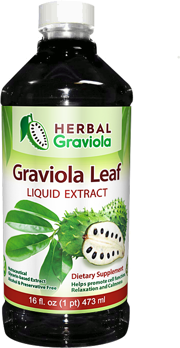 Why Choose Graviola Soursop Leaf Extract Easy - Graviola Soursop Leaf Extract Juice Liquid - 12oz (722x722), Png Download