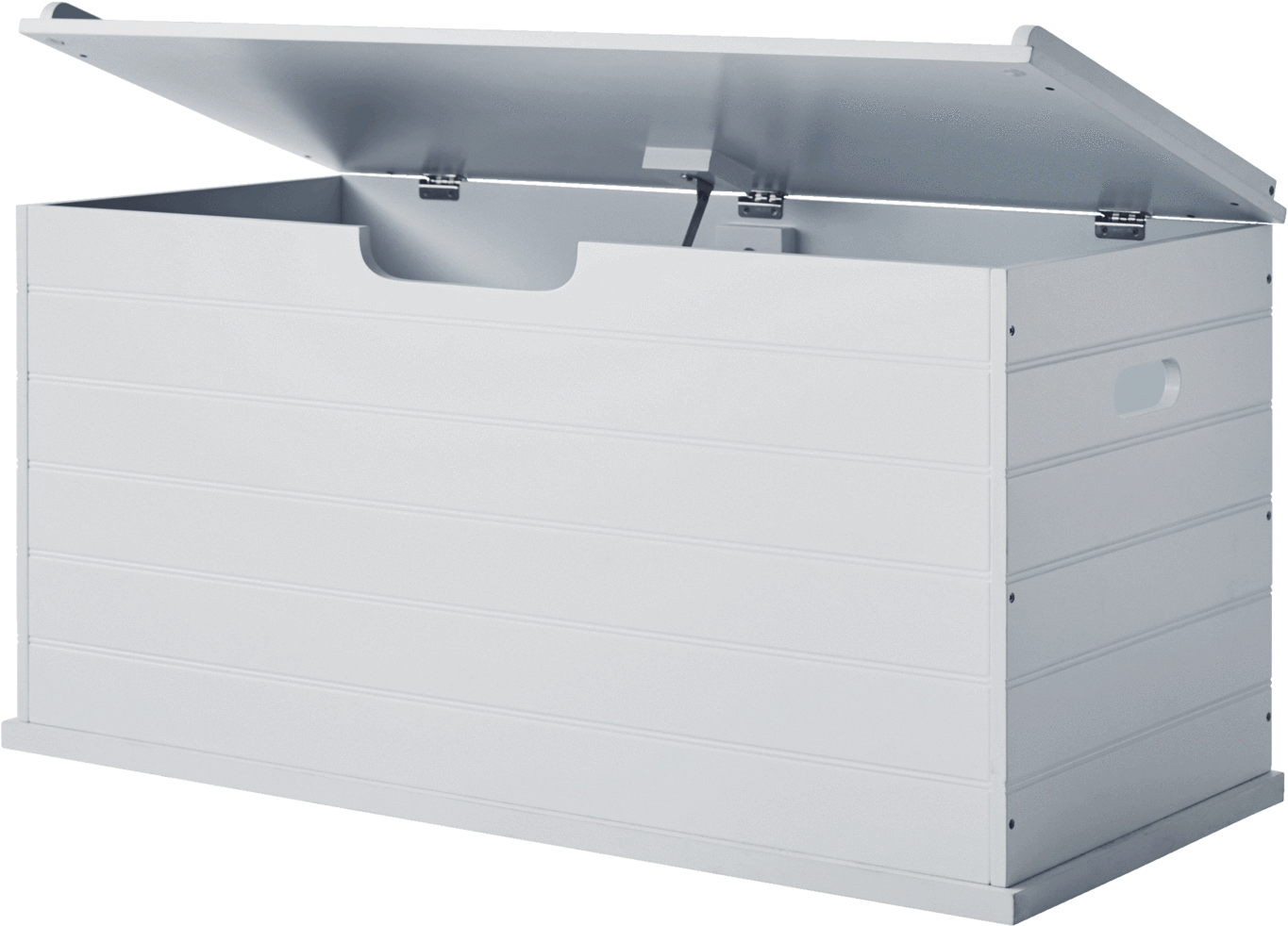 Classic Toy Box Seat, Cloud Grey - Classic Toy Box Seat (1440x1440), Png Download