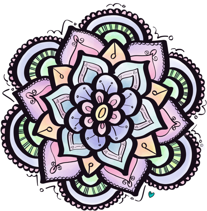 I Am Light Mandala - Illustration (1000x1000), Png Download