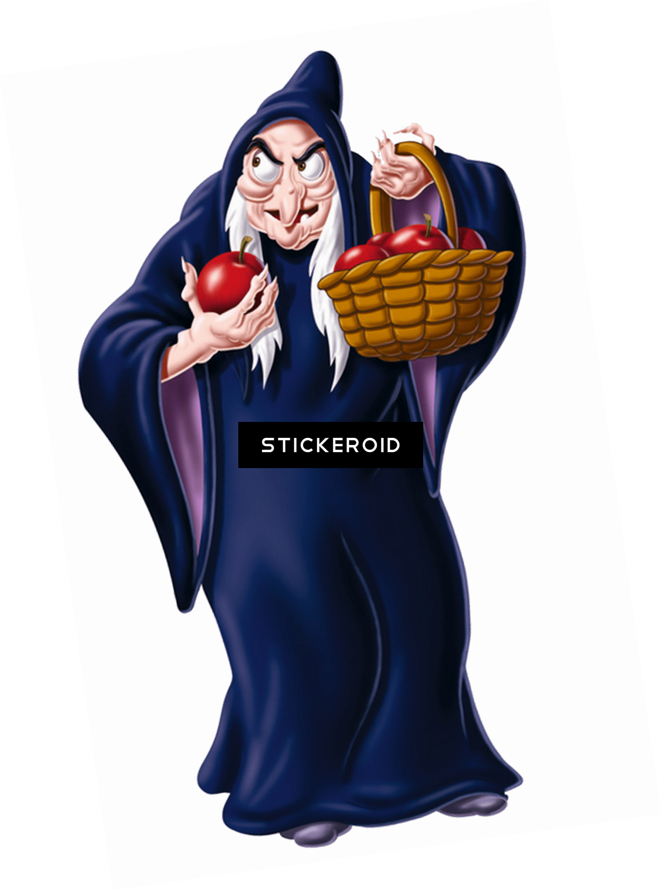 Snow White Witch Old Woman - Snow White Evil Queen Png (1289x1734), Png Download