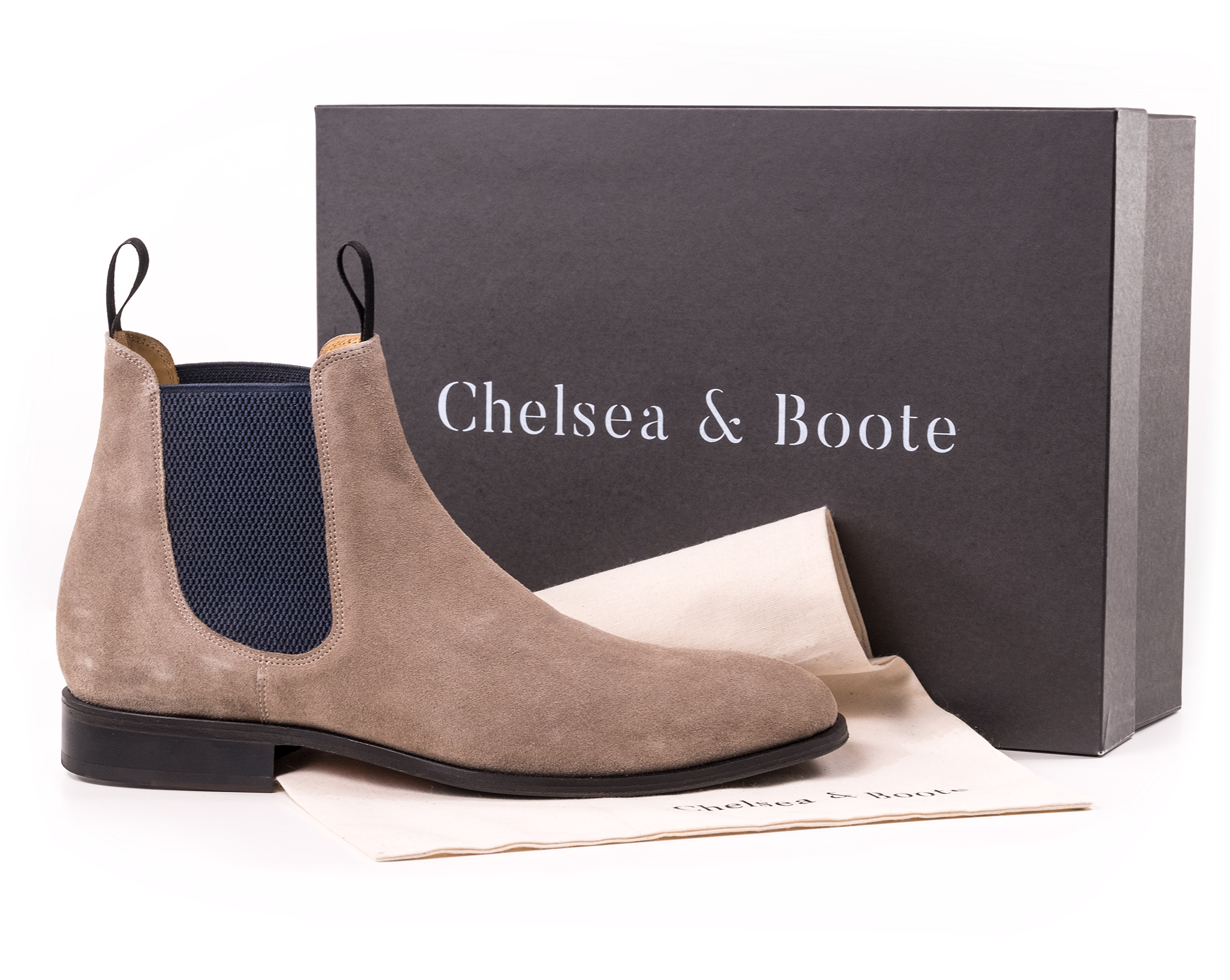 The Modern Grey - Chelsea Boot (2000x1600), Png Download
