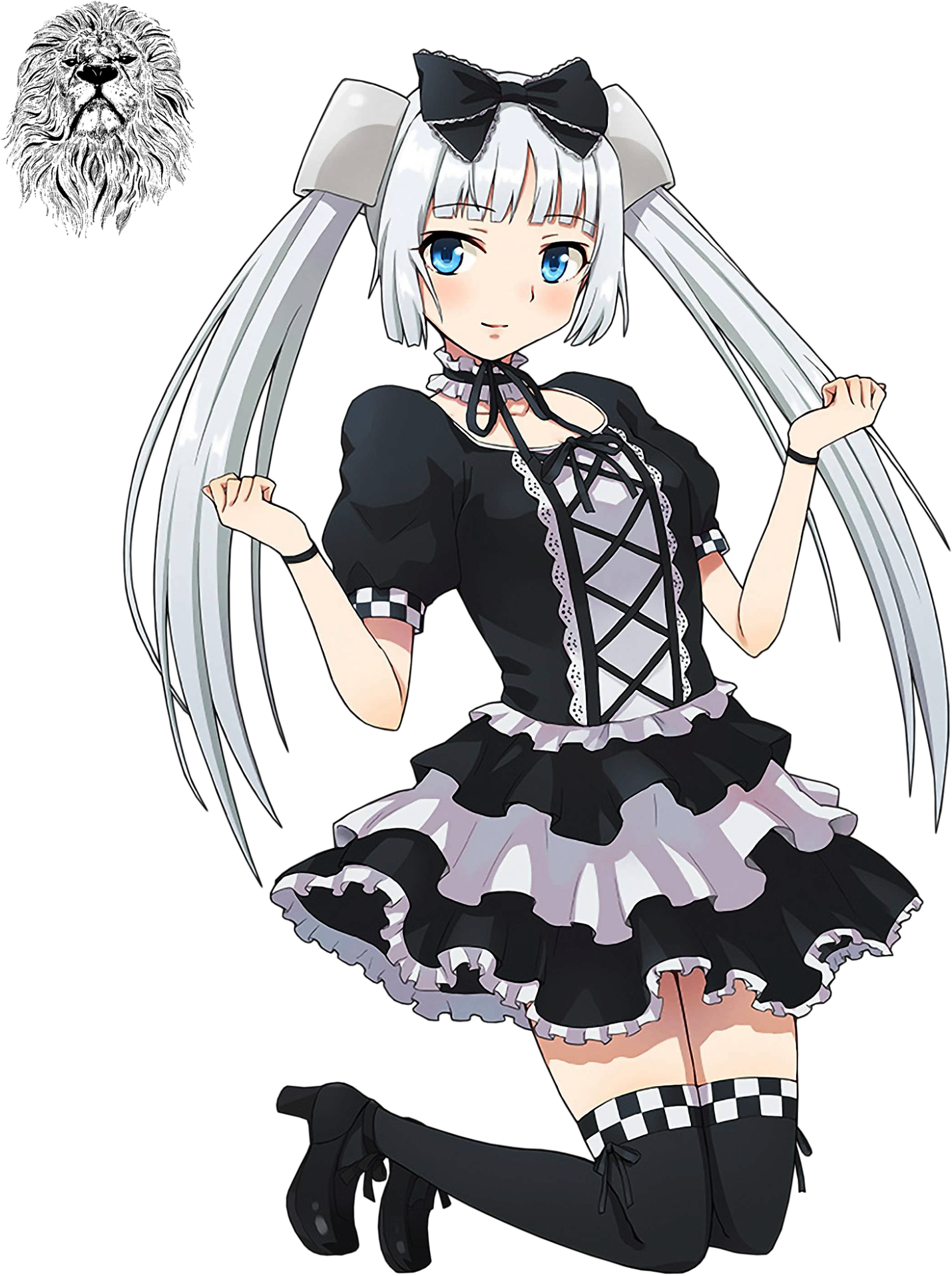 صور Miss Monochrome (1463x2048), Png Download